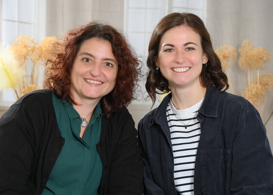 Stephanie Pilarek und Lisa Krieg
